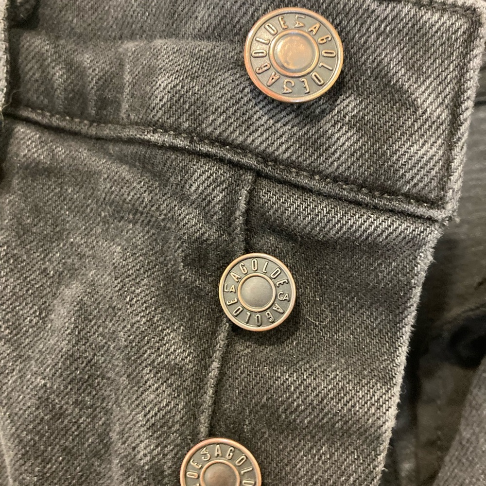 AGOLDE black Denim Nico Jeans - Picture 2 of 12
